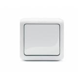  - Legrand Quteo Бел Переключатель 1-клавишный IP44 10А (782304)