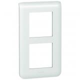  - Legrand Mosaic Рамка 2-ая верт 4М (супп. 2x80251) (078854L)