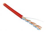 Hyperline UUTP4-C5E-S24-IN-LSZH-RD-100 - Hyperline UUTP4-C5E-S24-IN-LSZH-RD-100