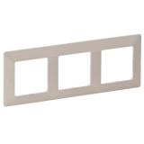  - Legrand Valena LIFE Слоновая кость Рамка 3-ая (754043)