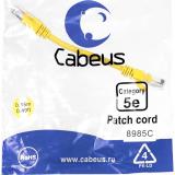  - Cabeus PC-UTP-RJ45-Cat.5e-0.15m-YL-LSZH