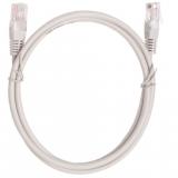  - ELETEC Патч-корд UTP 5e кат. литой, серый, 0.5 м