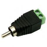  - ELETEC Штекер RCA с клеммной колодкой (BC08)