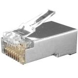  - Коннектор RJ-45 8P-8C CAT6, для одножильного и многожильного кабеля ELETEC (RJ-45 8P-8C CAT6)