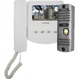 AccordTec Комплект домофонии AT-home4 WH-SL - AccordTec Комплект домофонии AT-home4 WH-SL