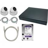 IPTRONIC IP Dome Квартира 4Tb Kit 2 - IPTRONIC IP Dome Квартира 4Tb Kit 2